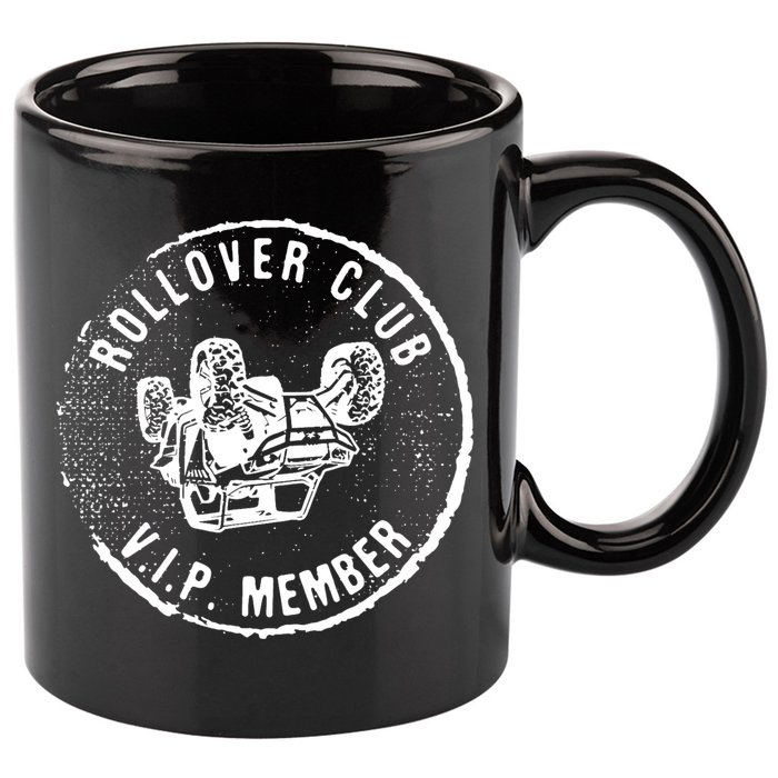 Rollover Club UTV SXS Funny Side By Side Offroad Riding 11oz C Handle Ceramic Mug