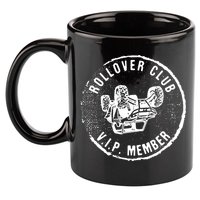 Rollover Club UTV SXS Funny Side By Side Offroad Riding 11oz C Handle Ceramic Mug