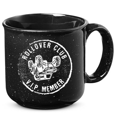 Rollover Club UTV SXS Funny Side By Side Offroad Riding 15oz Campfire Ceramic Mug