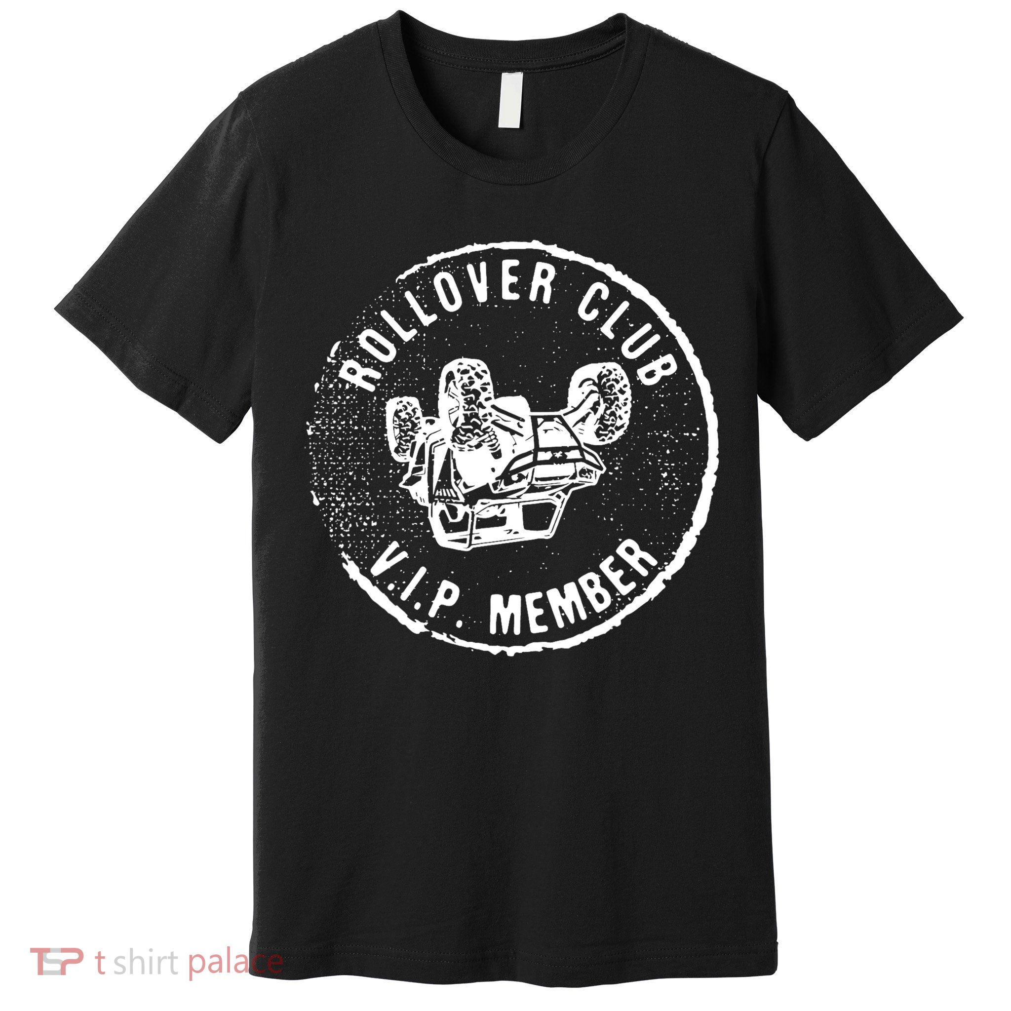 Rollover Club UTV SXS Funny Side By Side Offroad Riding Premium T-Shirt