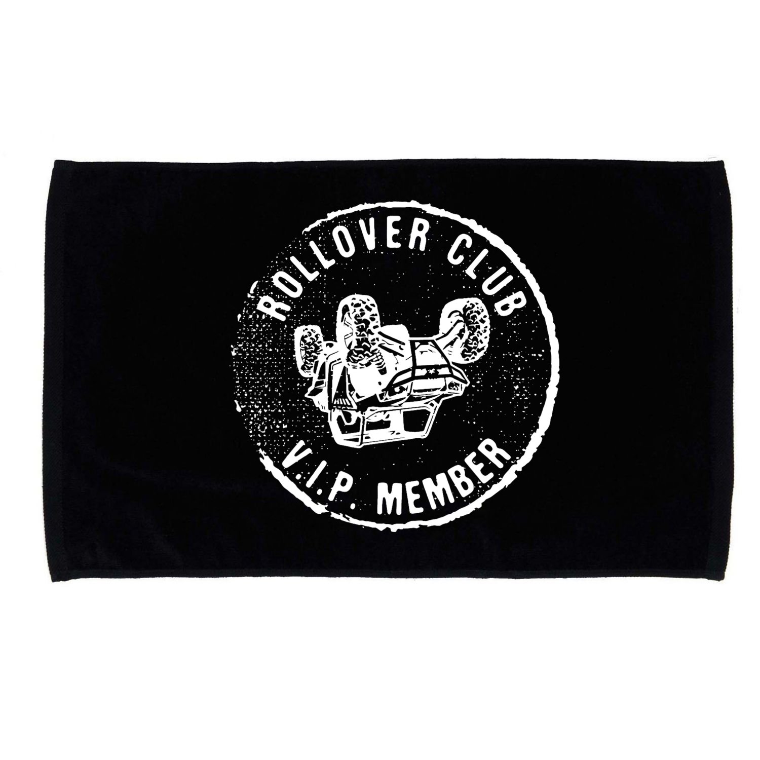 Rollover Club UTV SXS Funny Side By Side Offroad Riding Microfiber Hand Towel