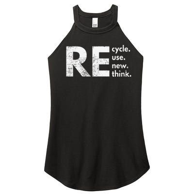 Re Cycle Use New Think Women’s Perfect Tri Rocker Tank