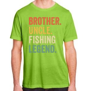 Reel Cool Uncle Fishing Daddy Fathers Day Dad Gift Adult ChromaSoft Performance T-Shirt