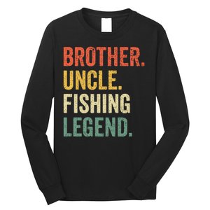 Reel Cool Uncle Fishing Daddy Fathers Day Dad Gift Long Sleeve Shirt