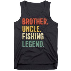 Reel Cool Uncle Fishing Daddy Fathers Day Dad Gift Tank Top