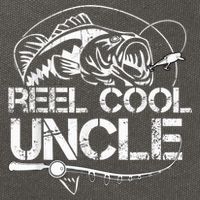 Reel Cool Uncle Fishing Daddy Fathers Day Dad Gifts For  Cotton Canvas Backpack