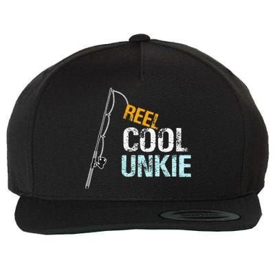 Reel Cool Unkie Uncle Gift From Niece Or Nephew Wool Snapback Cap