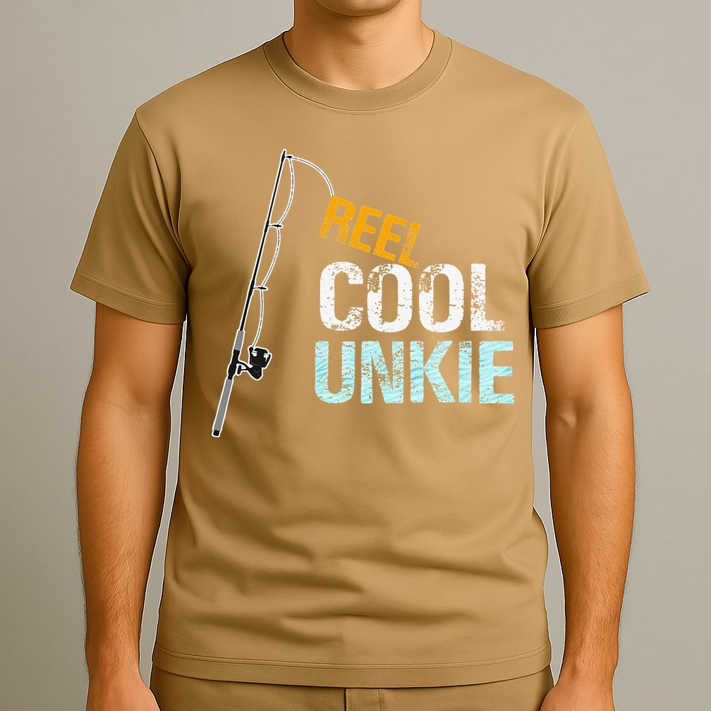Reel Cool Unkie Uncle Gift From Niece Or Nephew T-Shirt