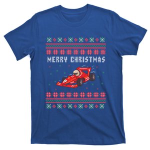 Race Car Ugly Christmas Racing Vehicle Design Idea Cute Gift T-Shirt