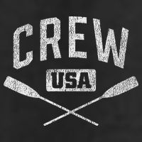 Rowing Crew Usa Coxswain Sculling Row Team Garment-Dyed Fleece Hoodie