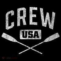 Rowing Crew Usa Coxswain Sculling Row Team Youth Performance Sprint T-Shirt