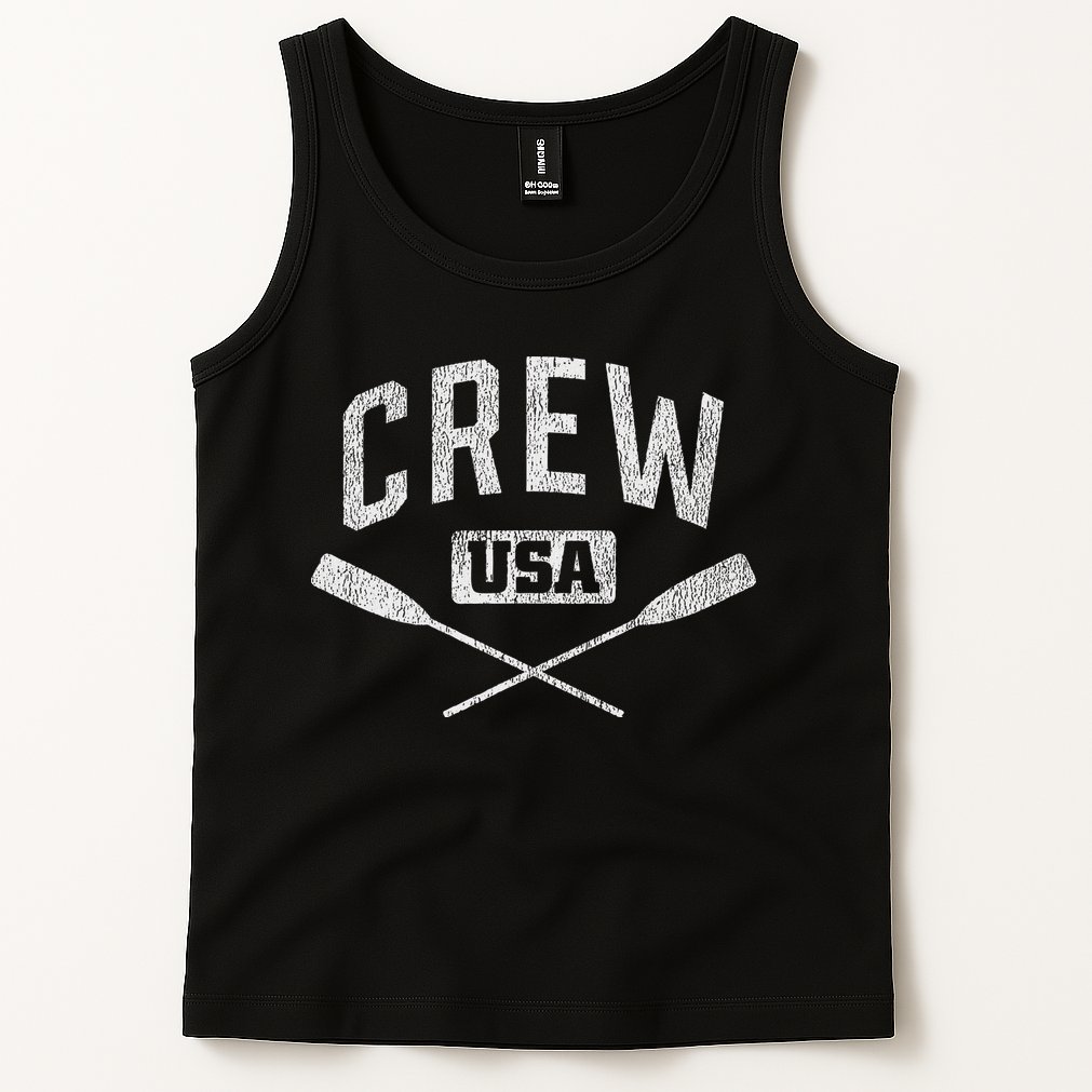Rowing Crew Usa Coxswain Sculling Row Team Tank Top
