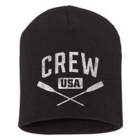 Rowing Crew Usa Coxswain Sculling Row Team Short Acrylic Beanie