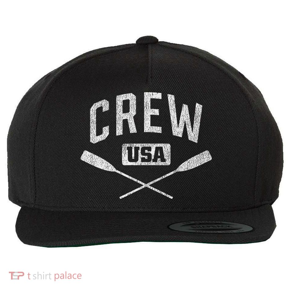 Rowing Crew Usa Coxswain Sculling Row Team Wool Snapback Cap