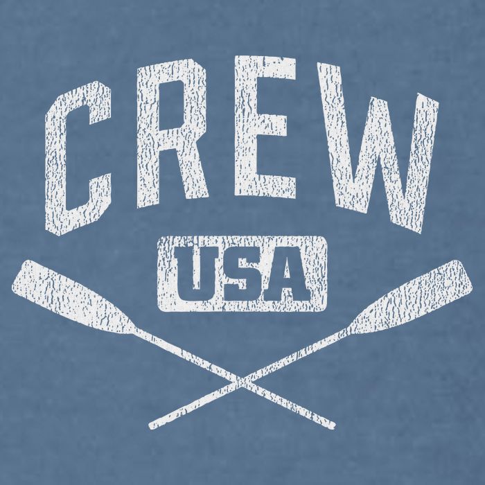 Rowing Crew Usa Coxswain Sculling Row Team Garment-Dyed Sweatshirt