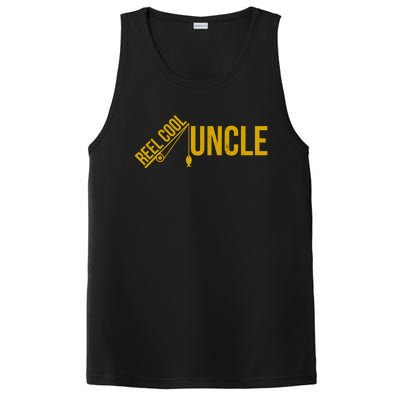 Reel Cool Uncle Funny Family Humor Fishing Pride Lover Cute Gift PosiCharge Competitor Tank