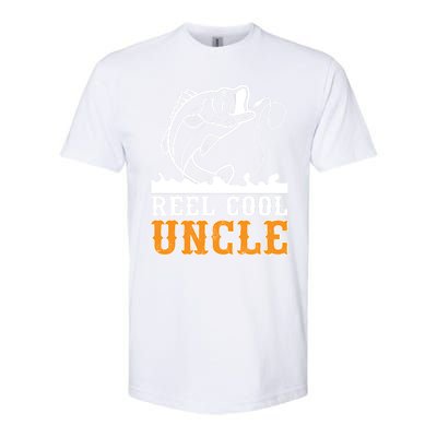 Reel Cool Uncle Fishing Fathers Day Gift Softstyle® CVC T-Shirt