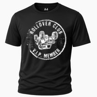 Rollover Club UTV SXS Funny Side By Side Offroad Riding Cooling Performance Crew T-Shirt