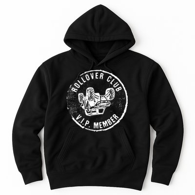 Rollover Club UTV SXS Funny Side By Side Offroad Riding Hoodie