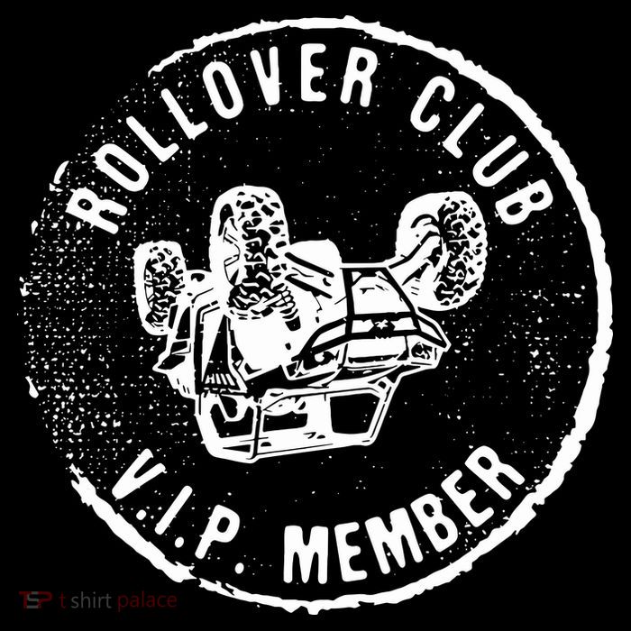 Rollover Club UTV SXS Funny Side By Side Offroad Riding Tall T-Shirt