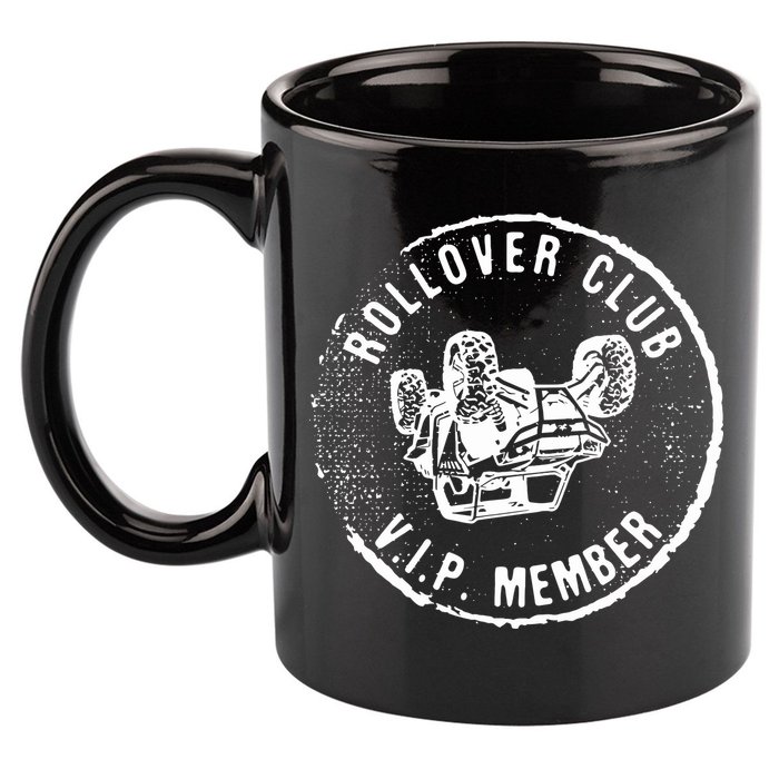 Rollover Club UTV SXS Funny Side By Side Offroad Riding 11oz C Handle Ceramic Mug