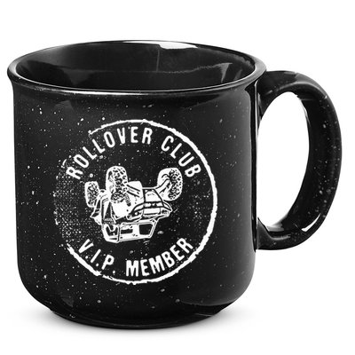 Rollover Club UTV SXS Funny Side By Side Offroad Riding 15oz Campfire Ceramic Mug