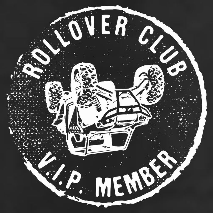 Rollover Club UTV SXS Funny Side By Side Offroad Riding 25L Jumbo Tote