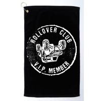 Rollover Club UTV SXS Funny Side By Side Offroad Riding Golf Towel