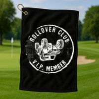 Rollover Club UTV SXS Funny Side By Side Offroad Riding Golf Towel