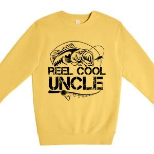 Reel Cool Uncle Premium Crewneck Sweatshirt