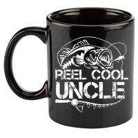 Reel Cool Uncle 11oz C Handle Ceramic Mug