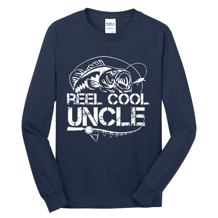 Reel Cool Uncle Tall Long Sleeve T-Shirt