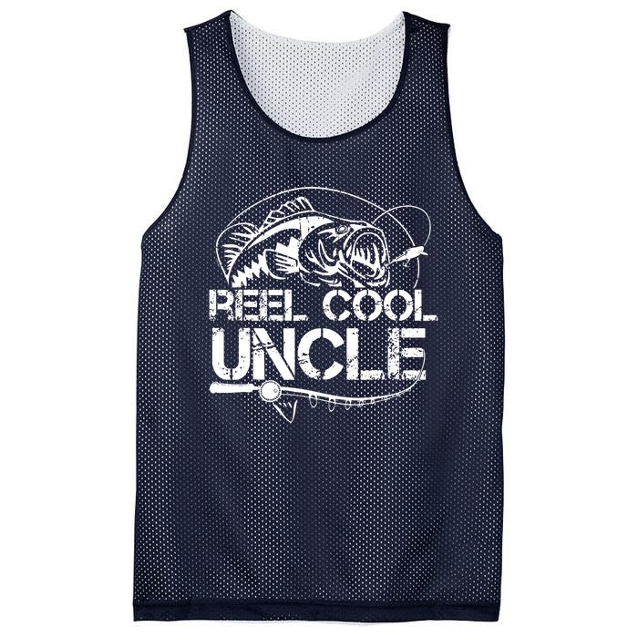 Reel Cool Uncle Mesh Reversible Basketball Jersey Tank