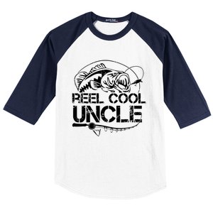 Reel Cool Uncle Baseball Sleeve Shirt