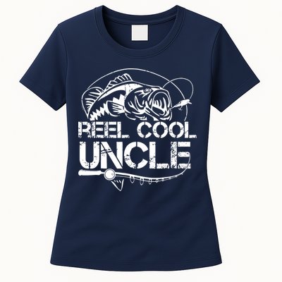 Reel Cool Uncle Womens T-Shirt