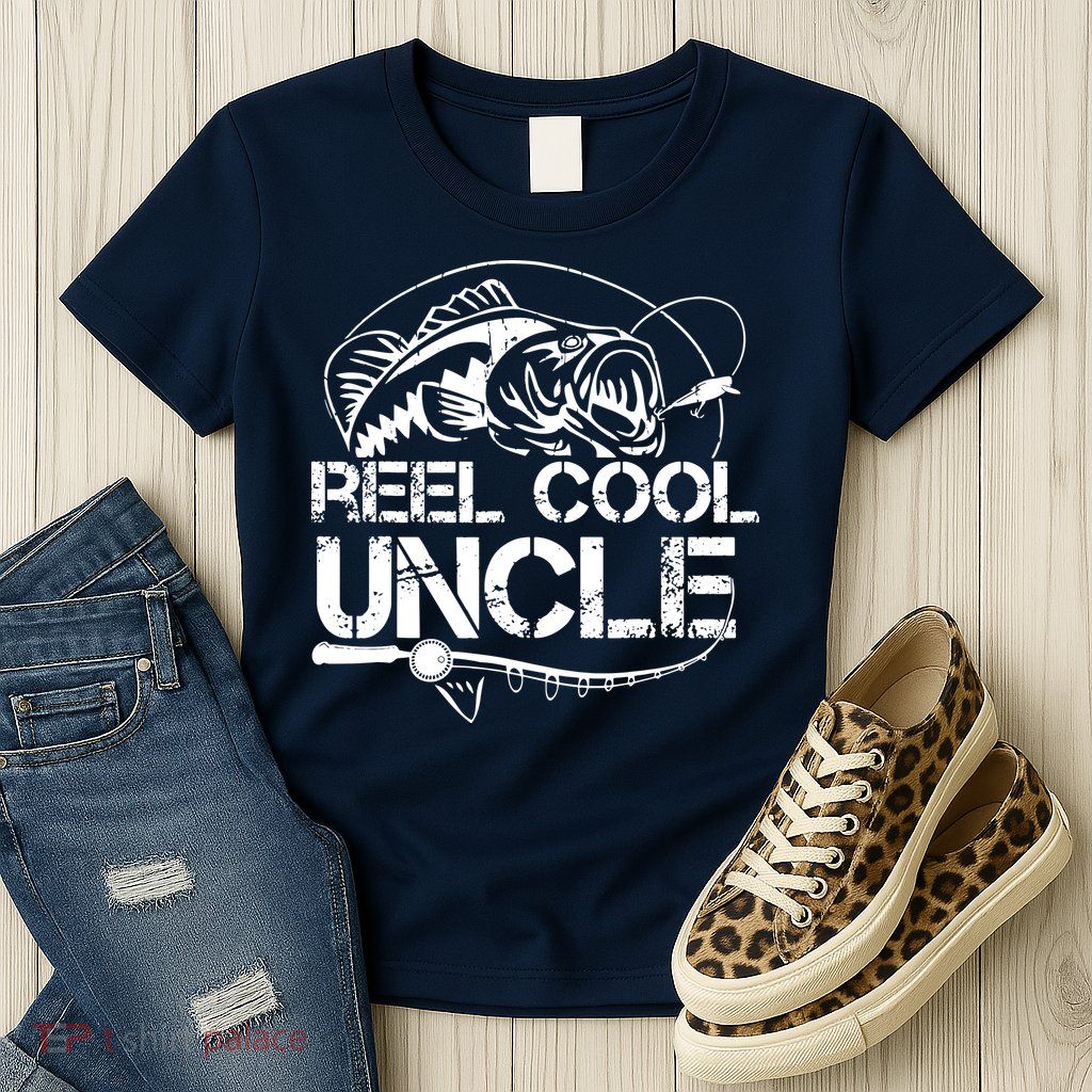 Reel Cool Uncle Womens T-Shirt