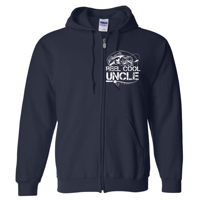 Reel Cool Uncle Full Zip Hoodie