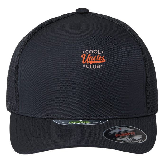 Uncles Club The Man Myth Bad Influence Back And Front Flexfit Unipanel Trucker Cap