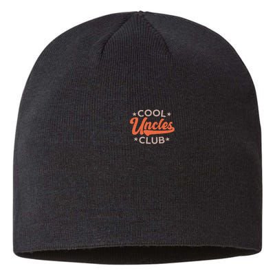Uncles Club The Man Myth Bad Influence Back And Front Sustainable Beanie
