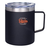 Uncles Club The Man Myth Bad Influence Back And Front 12oz Stainless Steel Coffee Mug