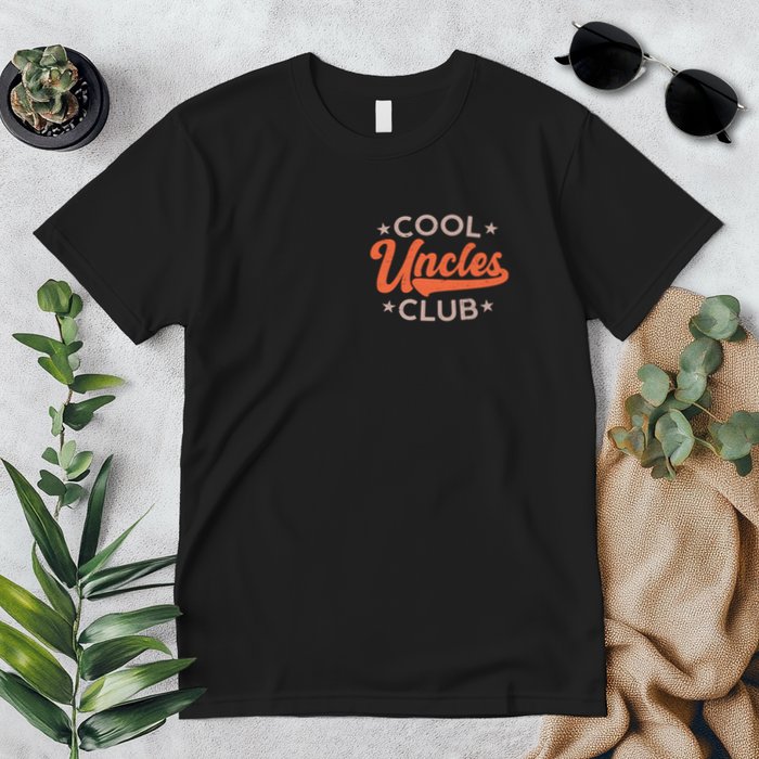Uncles Club The Man Myth Bad Influence Back And Front Premium T-Shirt