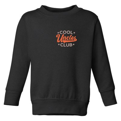 Uncles Club The Man Myth Bad Influence Back And Front Toddler Sweatshirt
