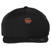 Uncles Club The Man Myth Bad Influence Back And Front Wool Snapback Cap