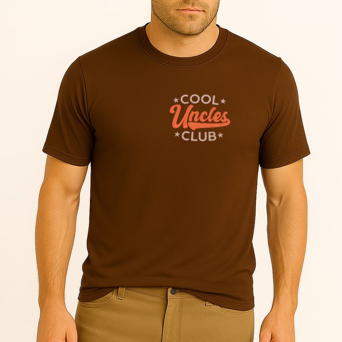 Uncles Club The Man Myth Bad Influence Back And Front Performance Shirt