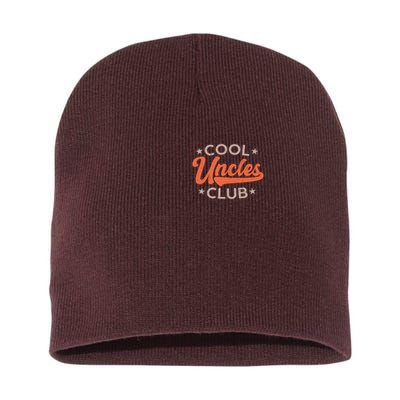 Uncles Club The Man Myth Bad Influence Back And Front Short Acrylic Beanie