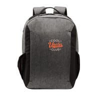 Uncles Club The Man Myth Bad Influence Back And Front Vector Backpack