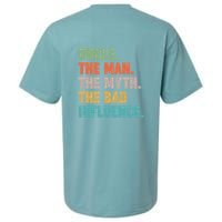 Uncles Club The Man Myth Bad Influence Back And Front Sueded Cloud Jersey T-Shirt