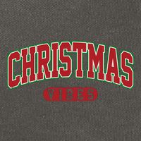 Retro Christmas Vibes Cotton Canvas Backpack