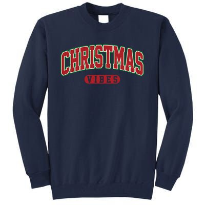 Retro Christmas Vibes Tall Sweatshirt