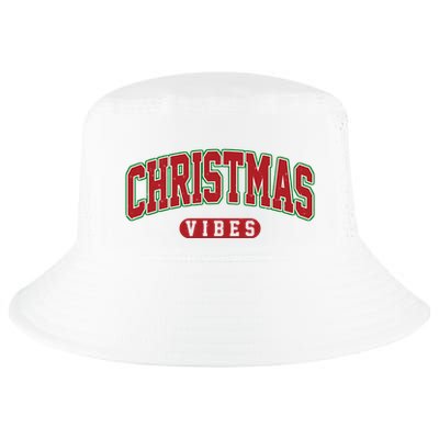Retro Christmas Vibes Cool Comfort Performance Bucket Hat